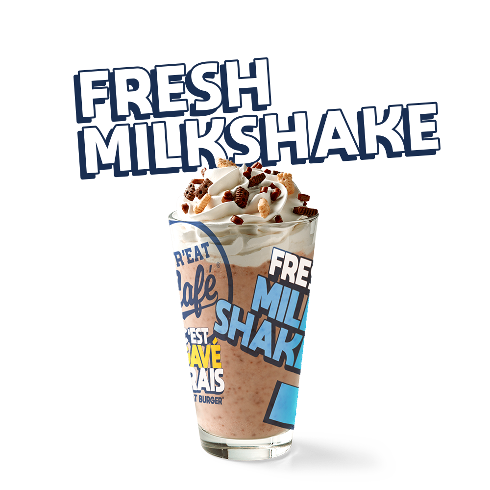 image fresh milkshake oreo, daim, kinder bueno