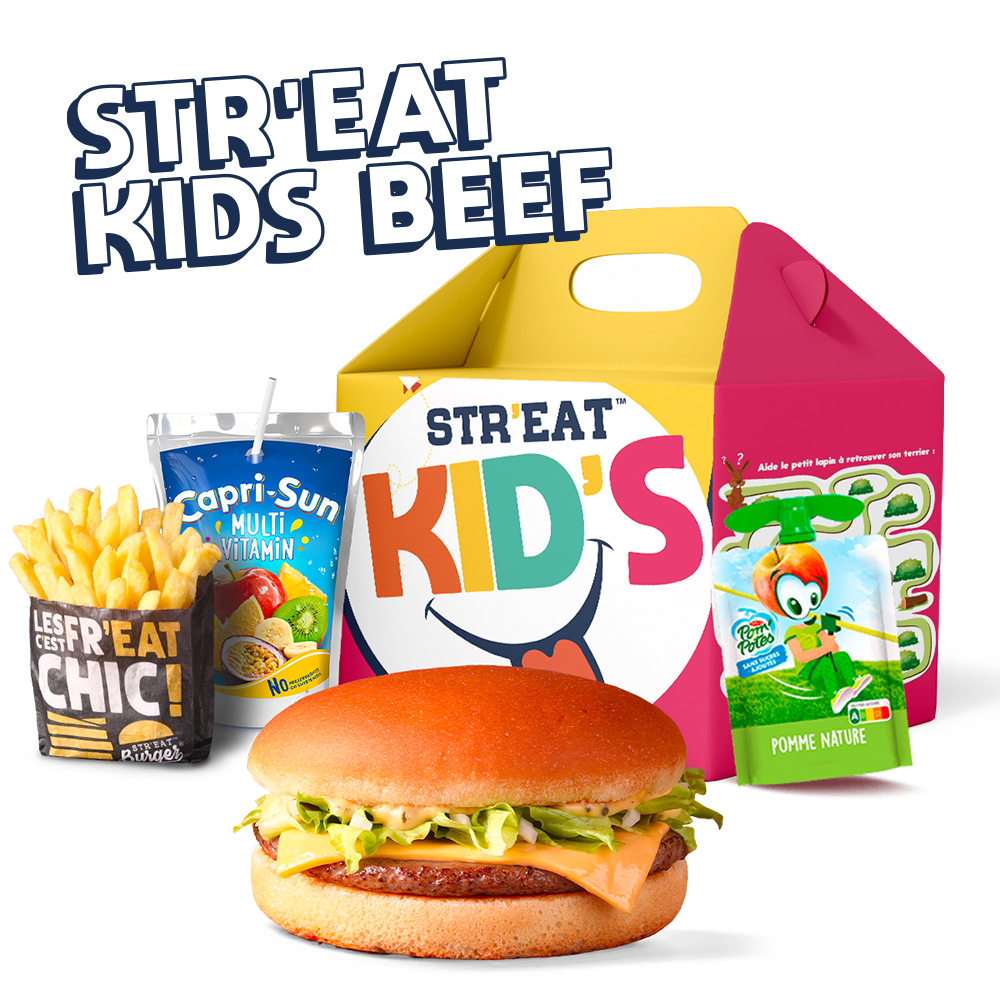 Menu Str'Eat Kids Beef