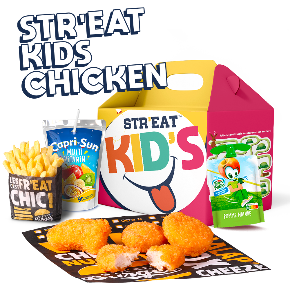 Menu Str'Eat Kids Chicken