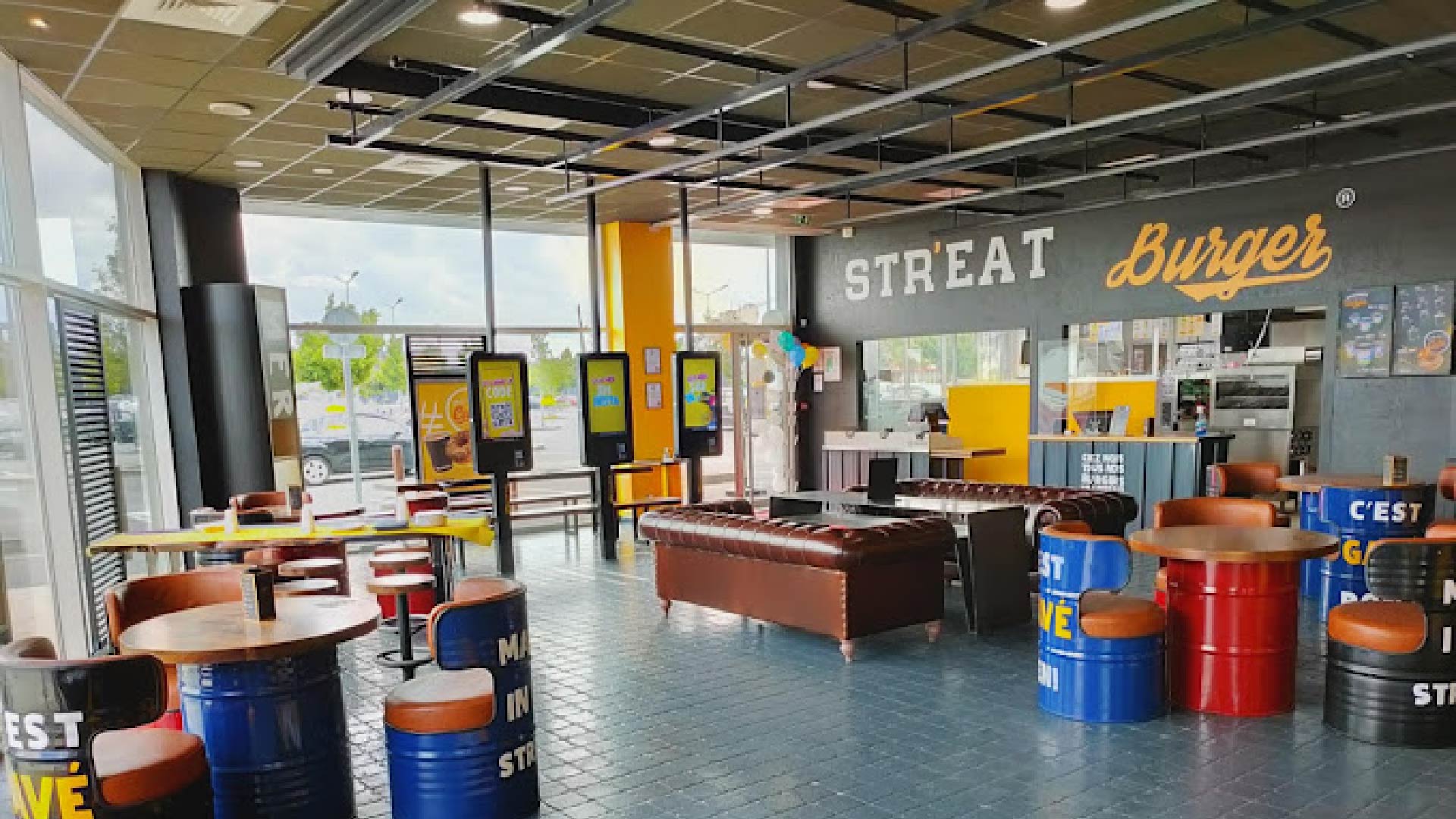 IMAGE 3D PROJET RESTAURANT STR'EAT BURGER TALENCE