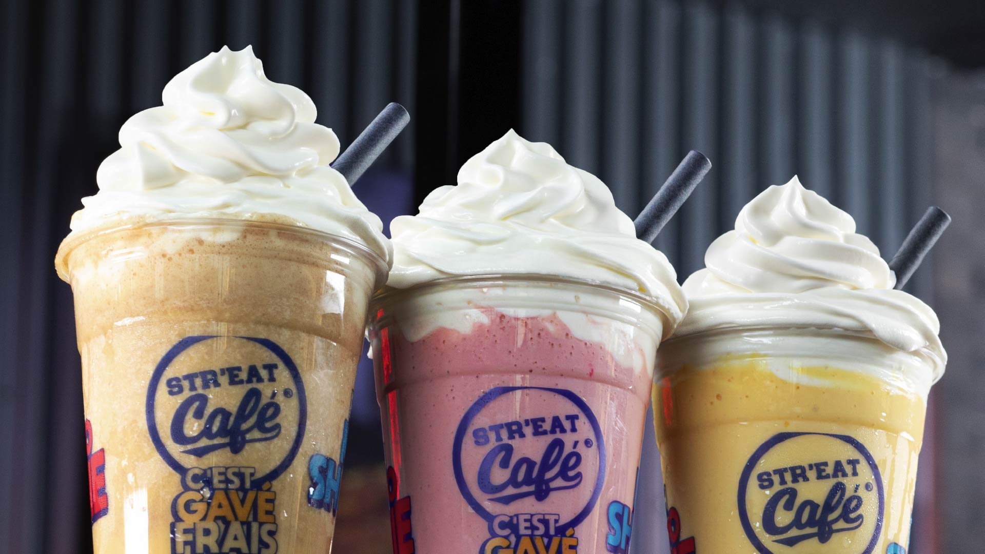 Photo Milkshake Str'Eat Burger trois goûts