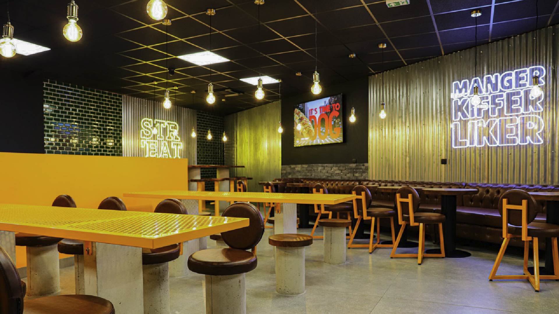 IMAGE 3D PROJET RESTAURANT STR'EAT BURGER TALENCE