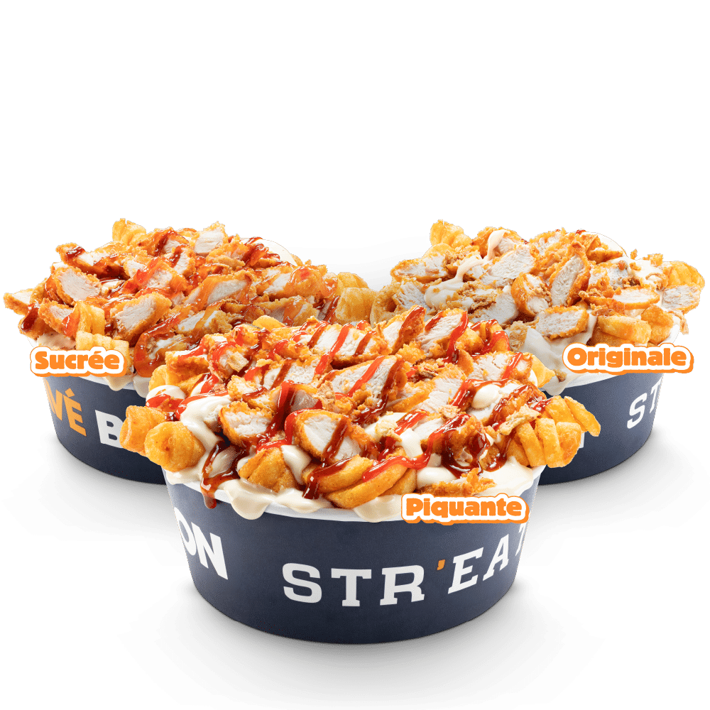 Menu Crousty Box Chicken Str'Eat Burger