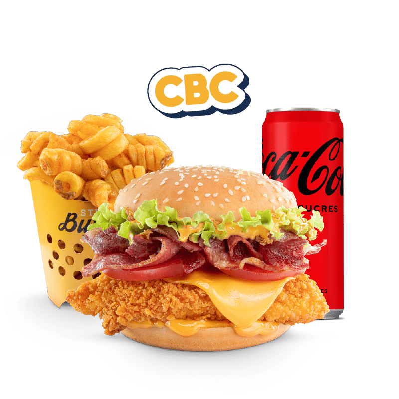 Image du menu Chicken CBC, avec Twisters et Coca Zéro chez Str'Eat Burger