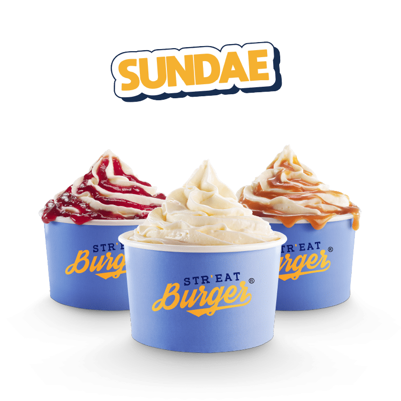 SUNDAE STR'EAT BURGER