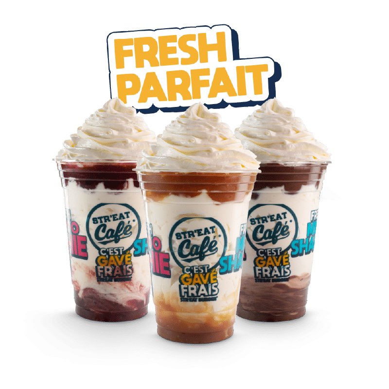 FRESH PARFAIT STR'EAT BURGER
