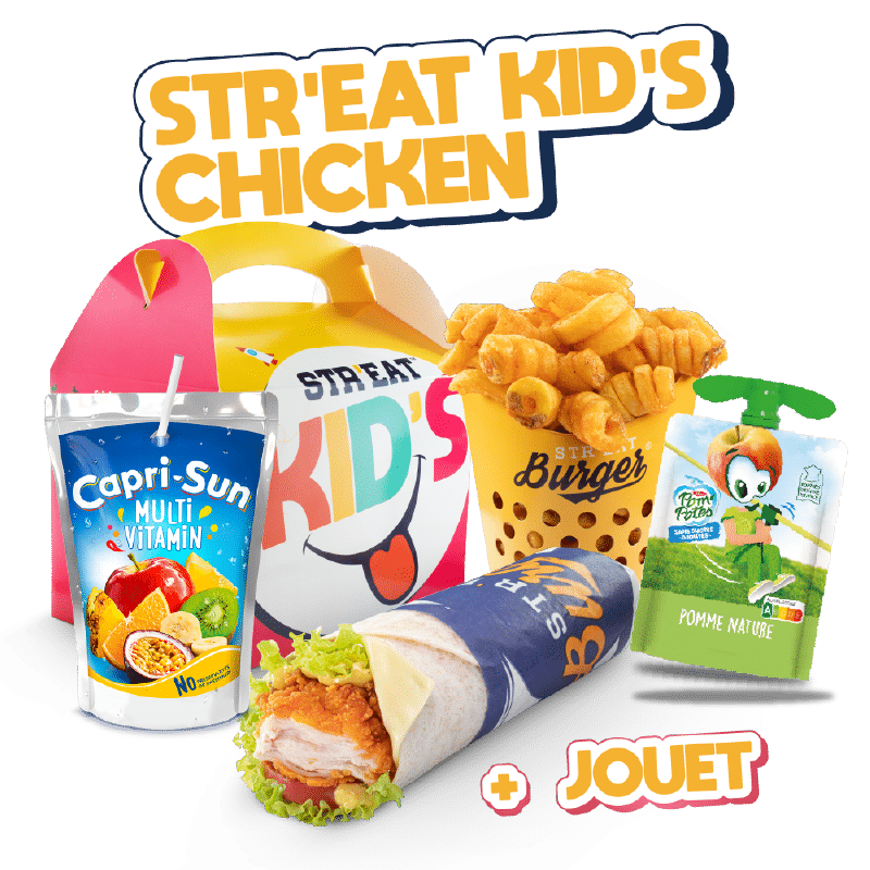 MENU STR'EAT KID'S CHICKEN
