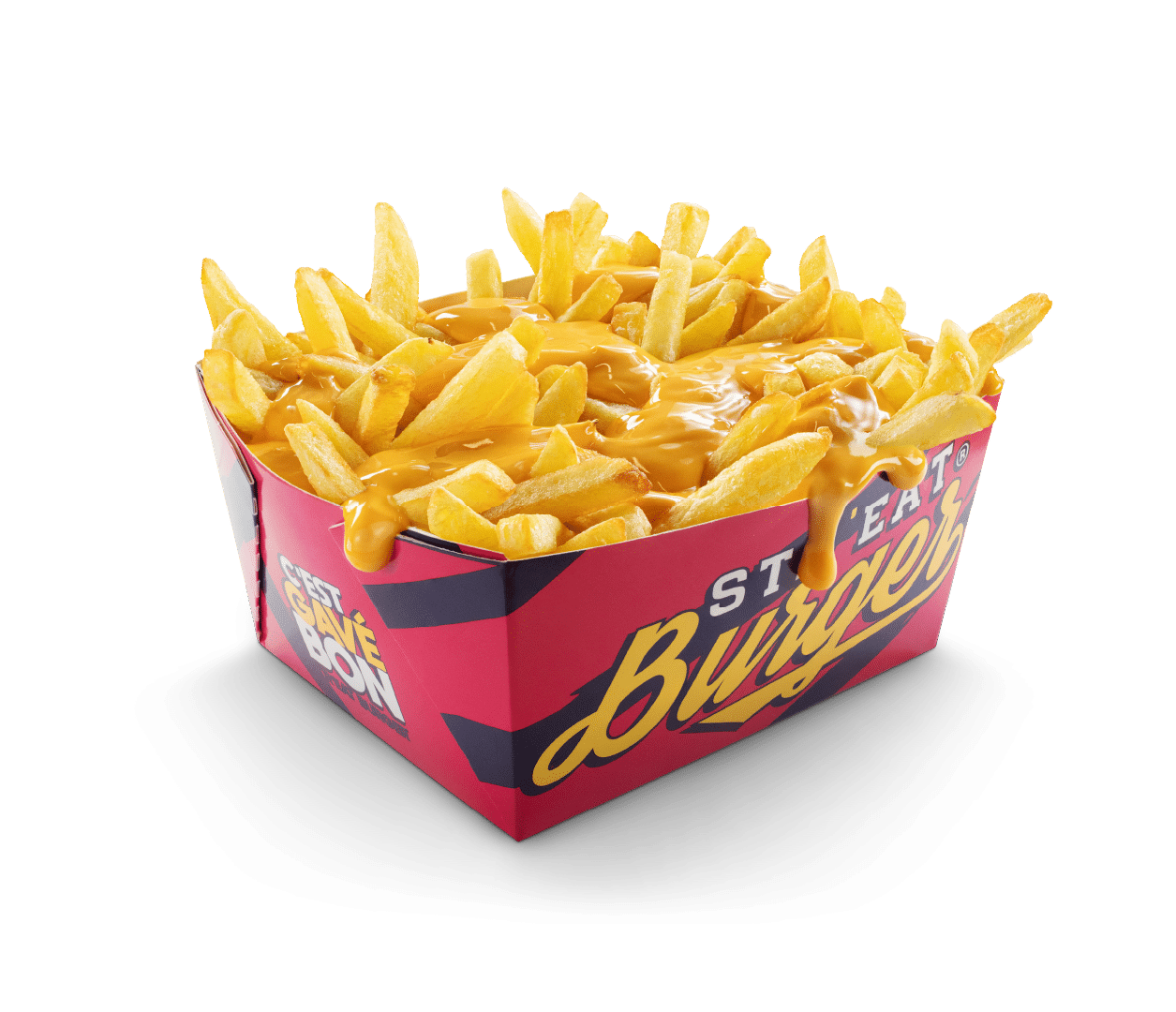 PHOTO PRODUIT SEUL_FRITES CHEDDAR PHOTO PRODUIT - SALADE VEGG'