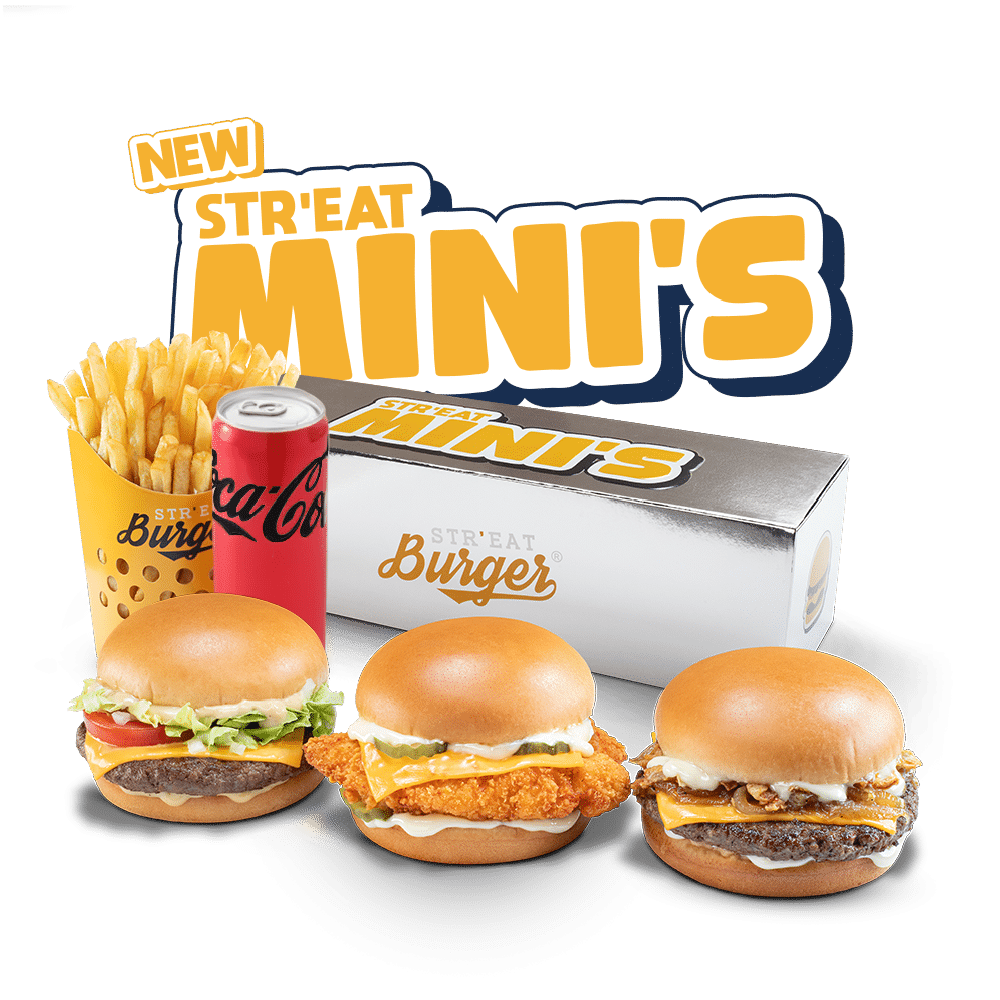 Image du menu Smokehouse Maxx, avec Twisters et Fuze Tea chez Str'Eat Burger