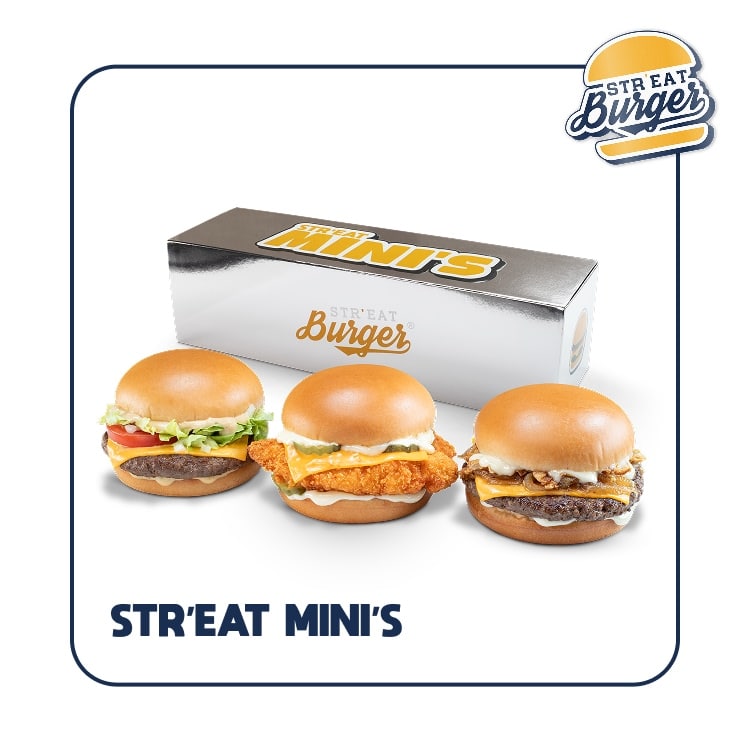 STR'EAT MINI'S ACCUEIL ENCART STR'EAT MINI'S - STICKER STR'EAT BURGER