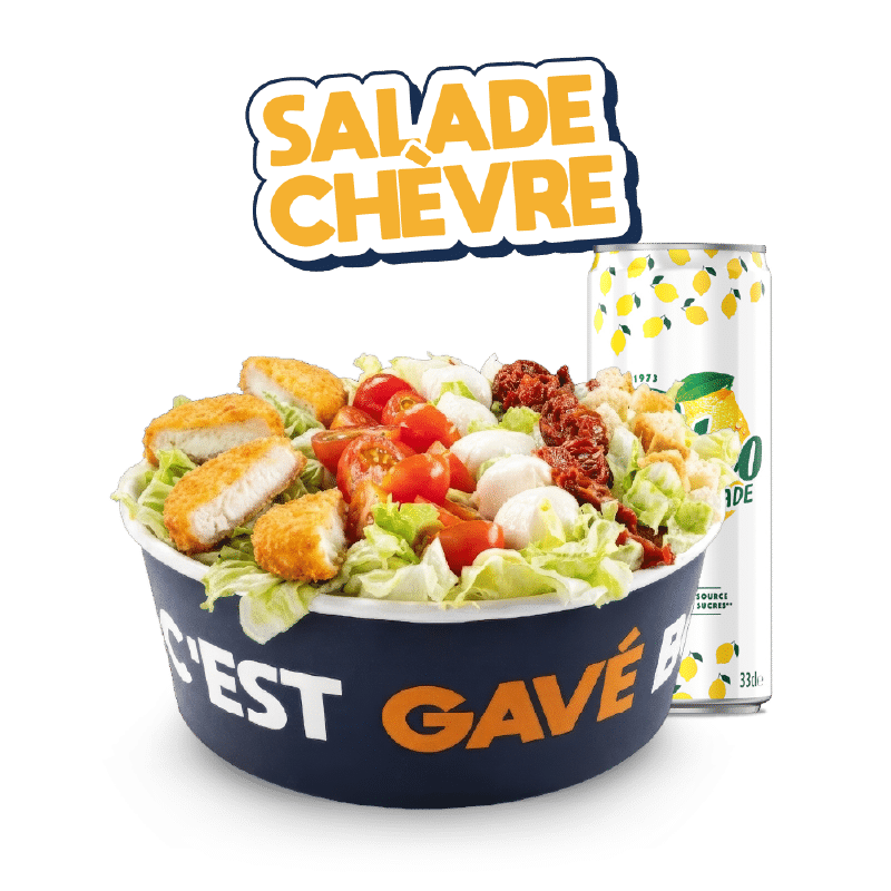 Image du menu Salade New-Yorkaise, avec Coca Zéro chez Str'Eat Burger