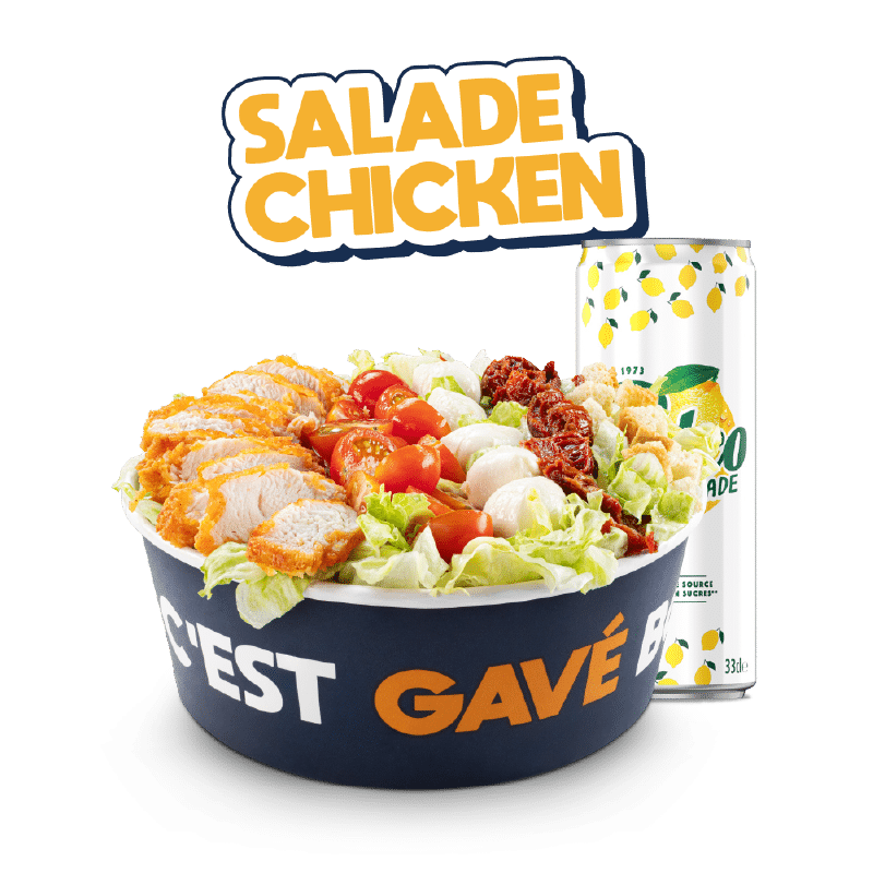 Image du menu Salade Frenchy, avec Pulco Citronnade chez Str'Eat Burger